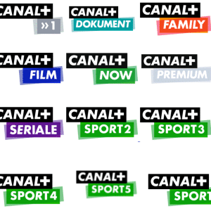 Various CANAL+ channel logos displayed.