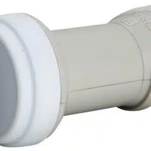 PVC pipe cap on white background.