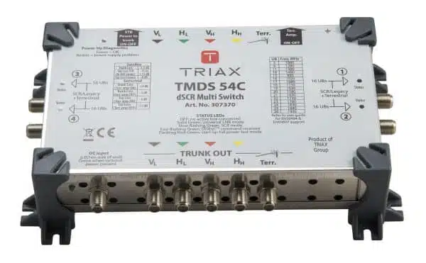 TRIAX TMDS 54C dSCR Multi Switch equipment.
