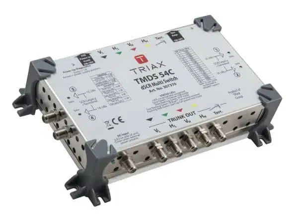 Triax TMDS 54C dSCR Multiswitch for satellite systems.