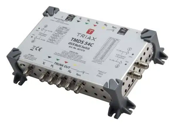 TRIAX multiswitch for satellite signal distribution.