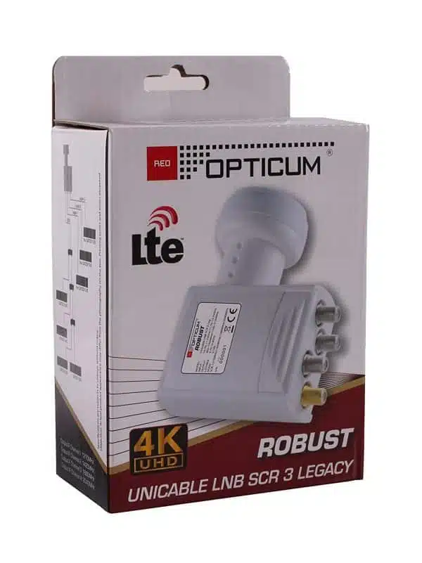 Opticum 4K UHD LNB satellite receiver box