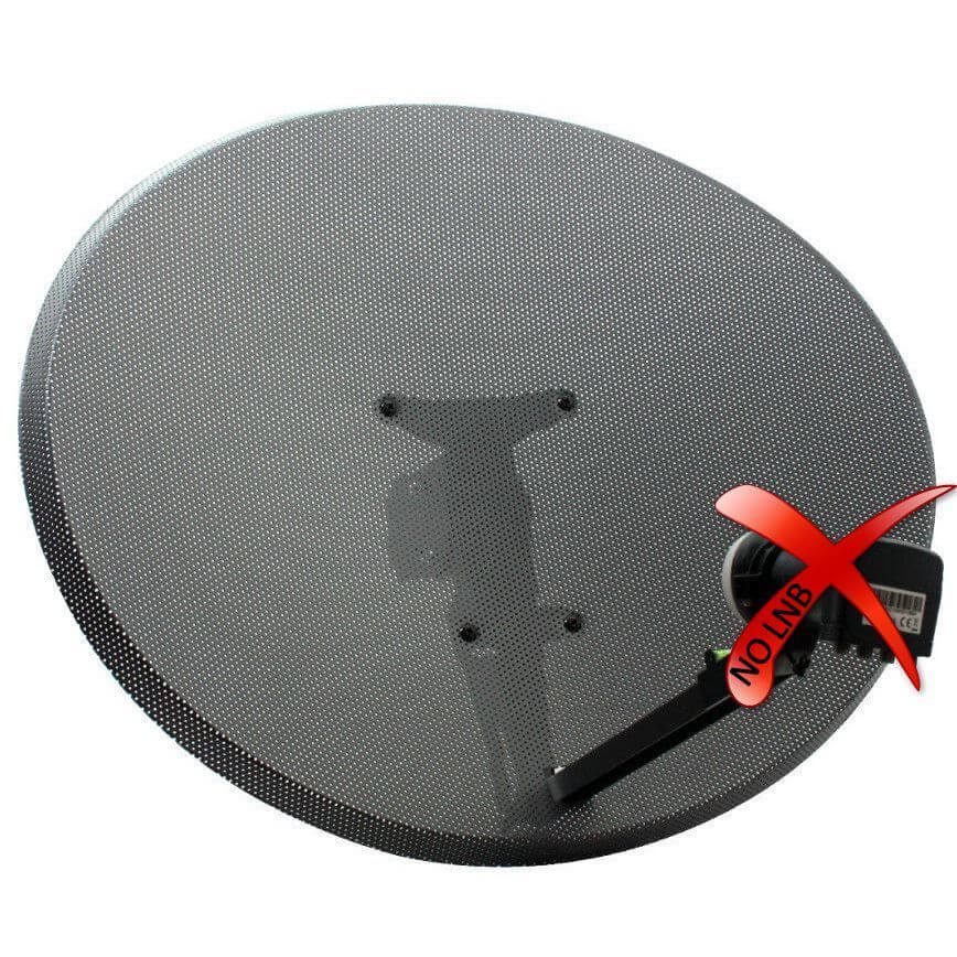 Satellite dish with no signal symbol