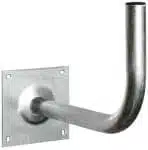 Stainless steel handrail bracket side mount