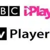 BBC iPlayer and ITV Player logos.