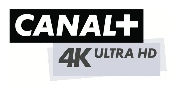 CANAL+ 4K Ultra HD logo animation