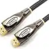 High-quality 4K HDMI cable with braided cord.