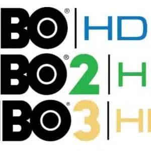 HBO HD, HBO 2 HD, HBO 3 HD channel logos.