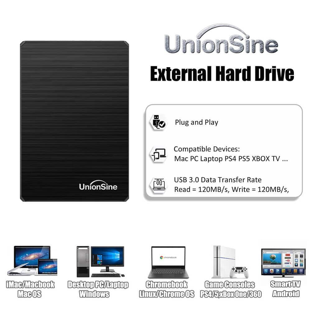 external hard drive usb 3.0 5gb/s mac pc laptop backup storage hdd